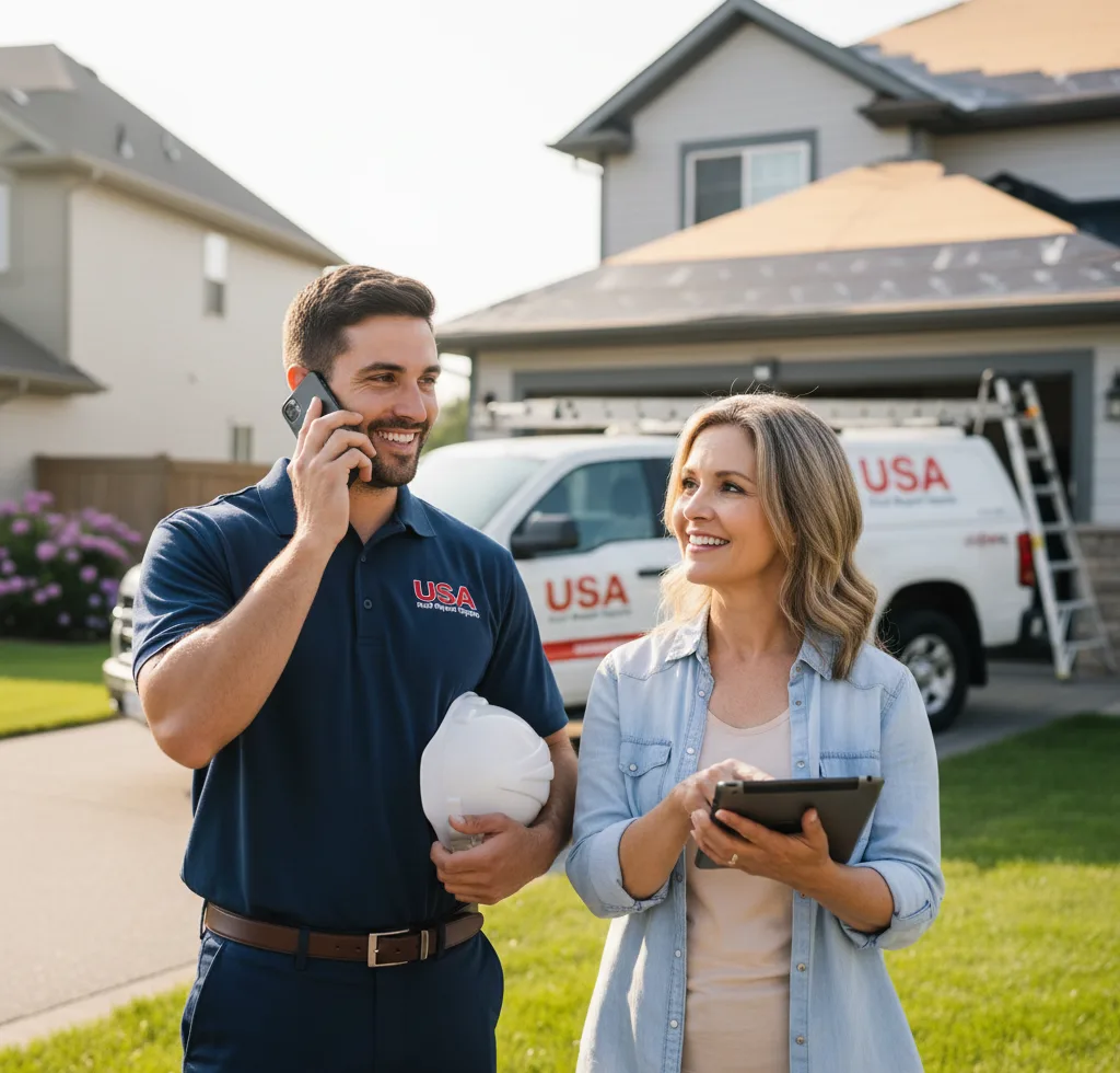 USA Roof Repair Experts customer support in Northvale